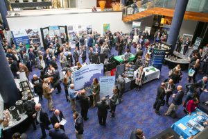 Attendees at 2019 Redevelopment Forum exhibits