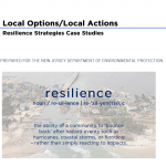 New Jersey Future and NJDEP release report of local options and actions for resilience