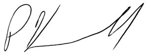 Pete Kasabach signature