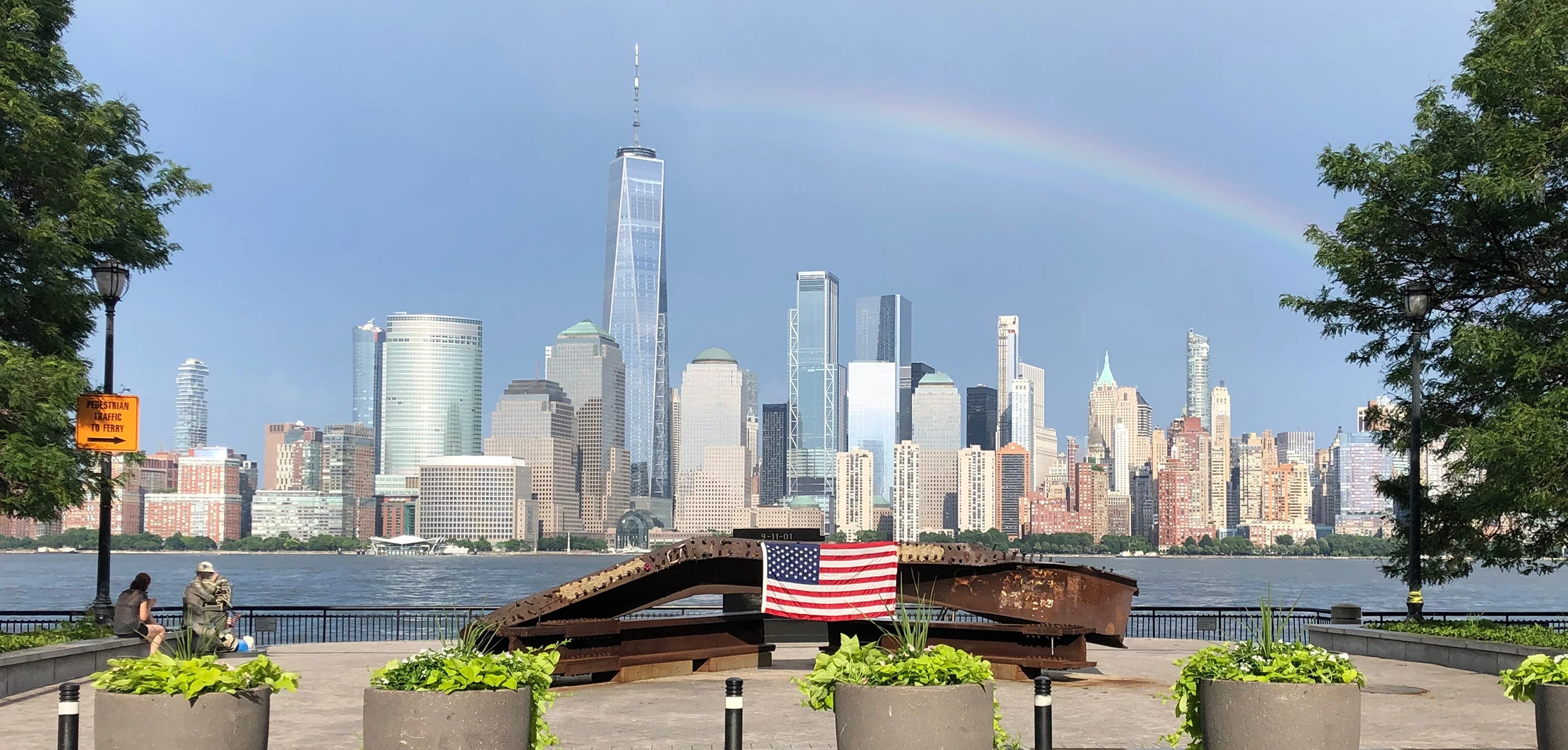 Giving the development an identifiable  center and edges